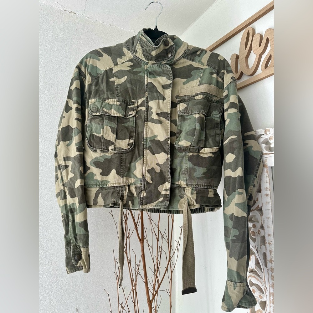 Aeropostale Camouflage Utility Jacket